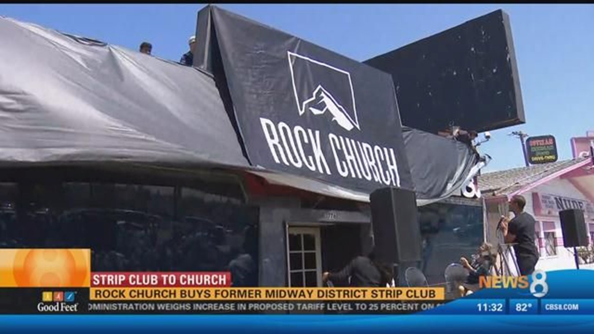 Rock Church purchases old Strip club | cbs8.com