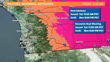 First heat wave of summer season arrives over holiday weekend