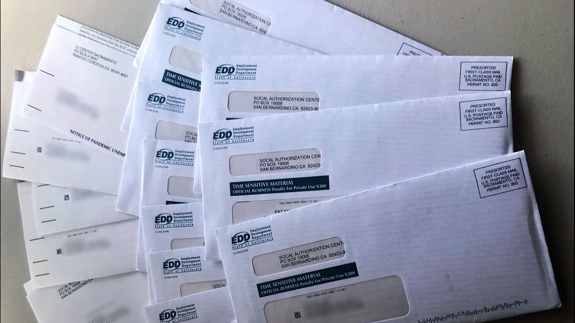 Fraudulent Edd Debit Cards Letters Arriving In The Mail Across California Cbs8 Com