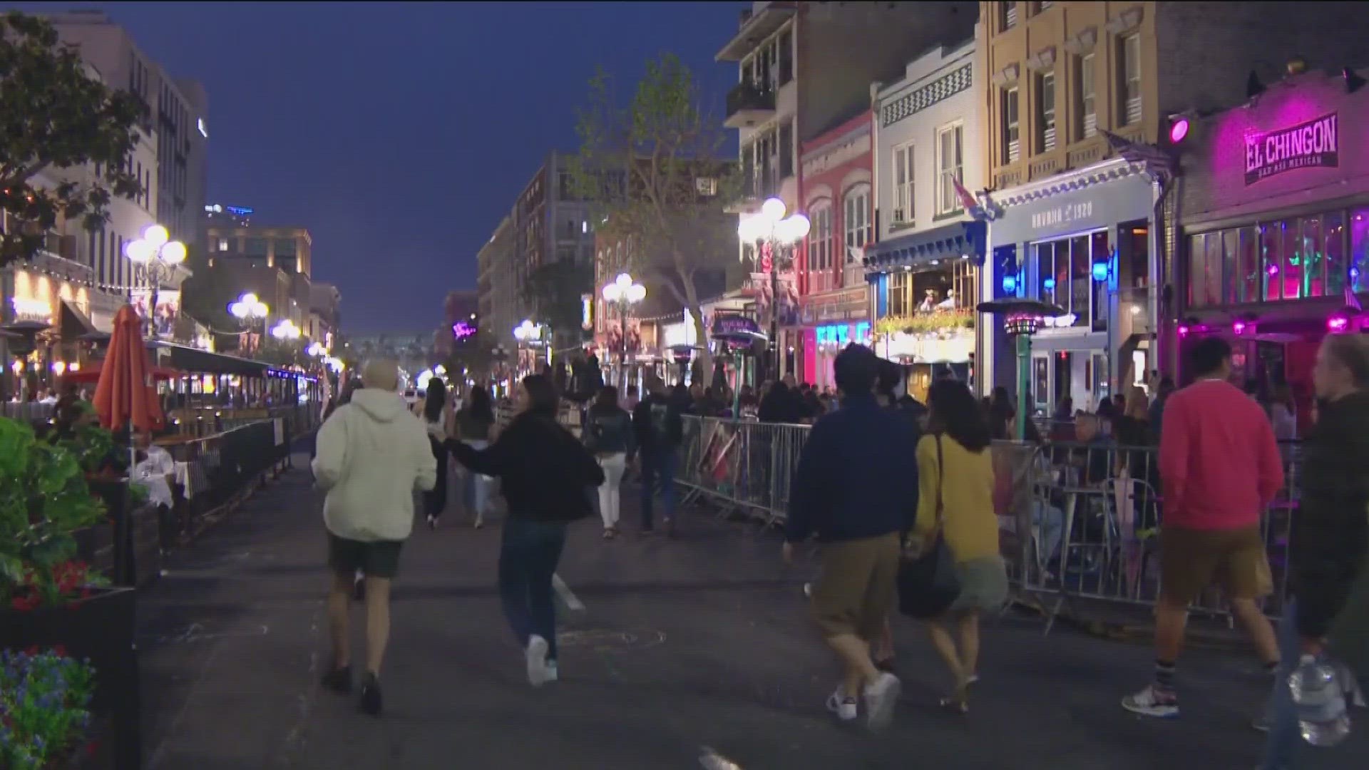 The city is expected to approve a plan this week to make the Gaslamp more pedestrian friendly.