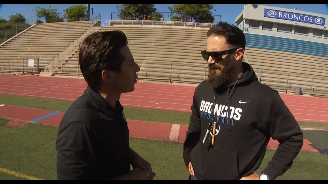 Rancho Bernardo vs. Del Norte High School football RB Coach Eric
