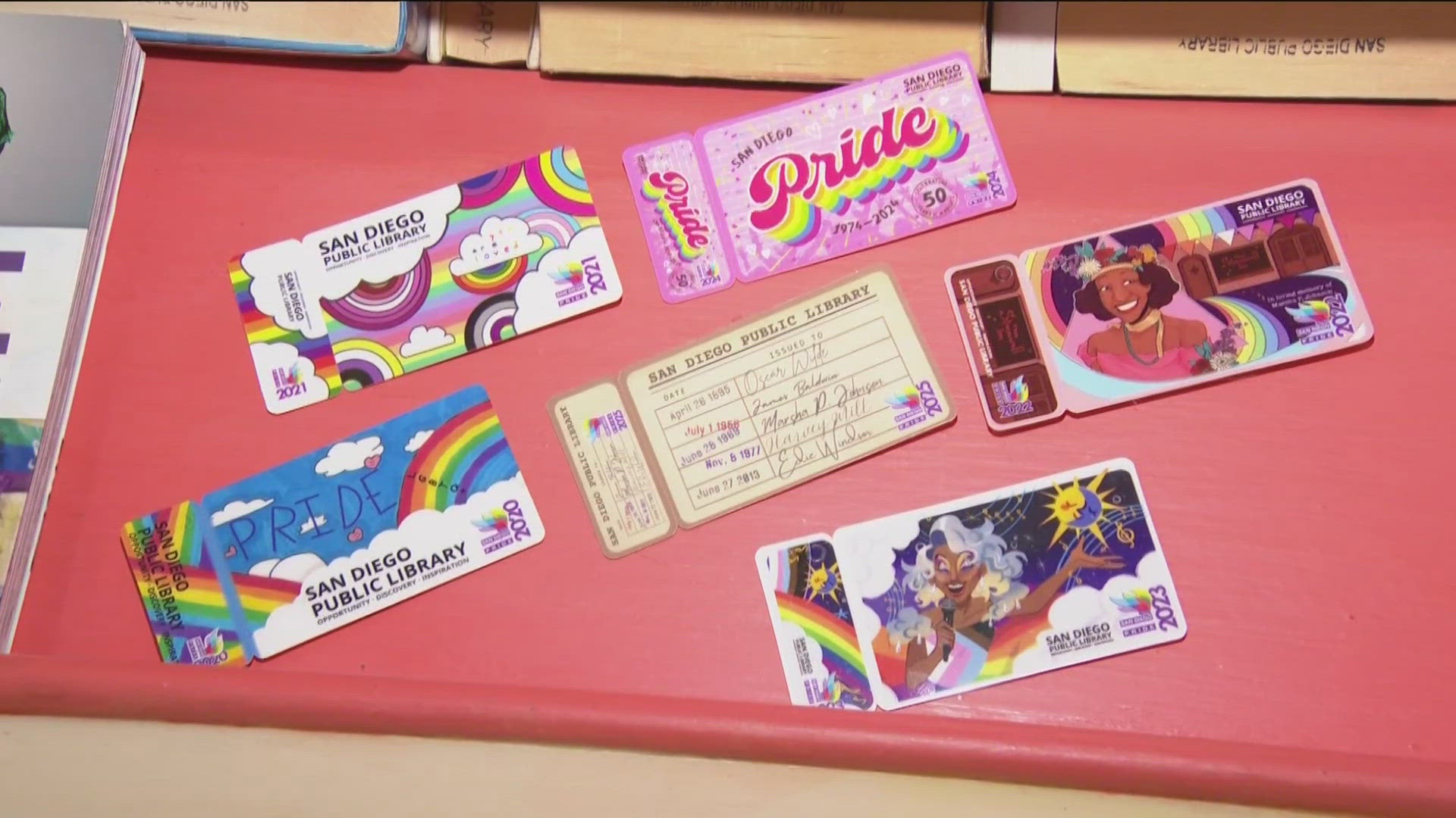 San Diego library's Pride card honors LGBTQ+ pioneers