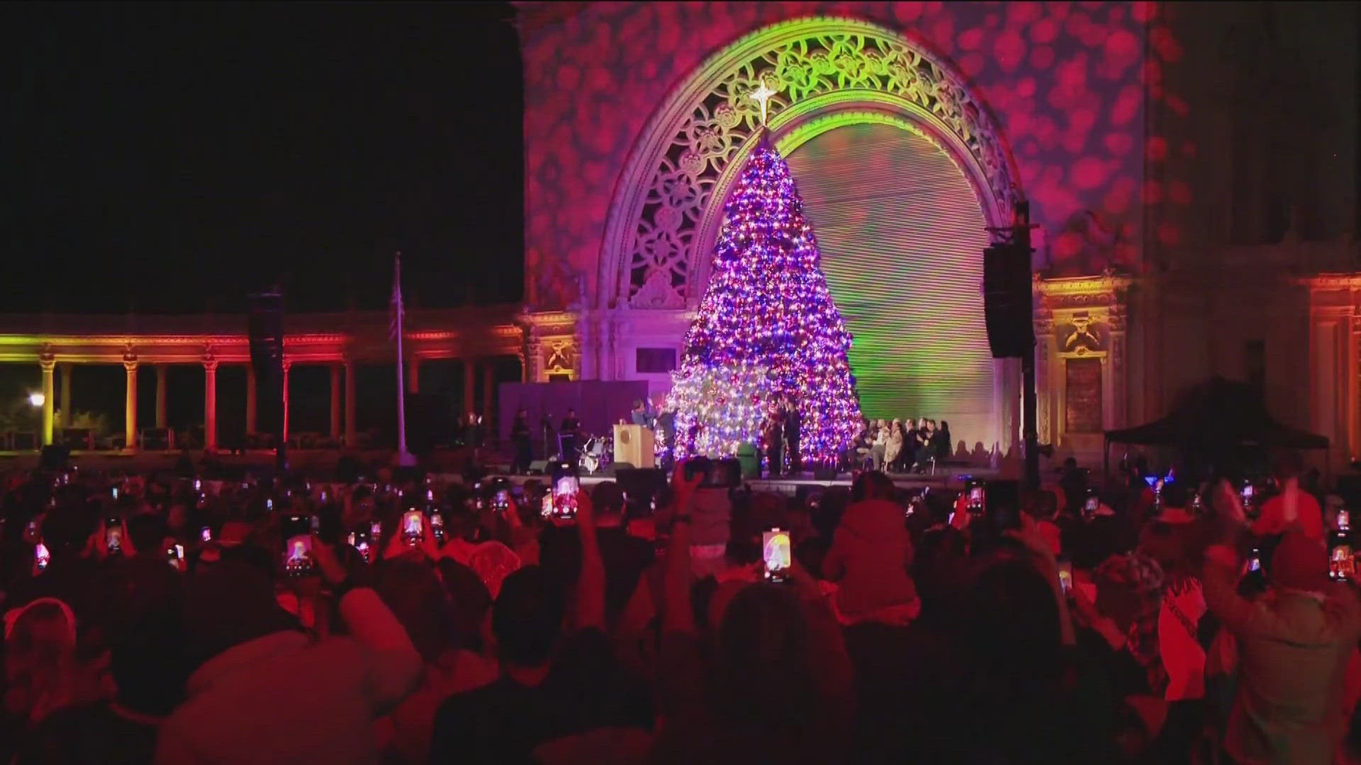 December Nights is one of San Diego’s largest two-day events and it’s filled with colorful lights, beautiful decorations, music, Santa and international cuisine.