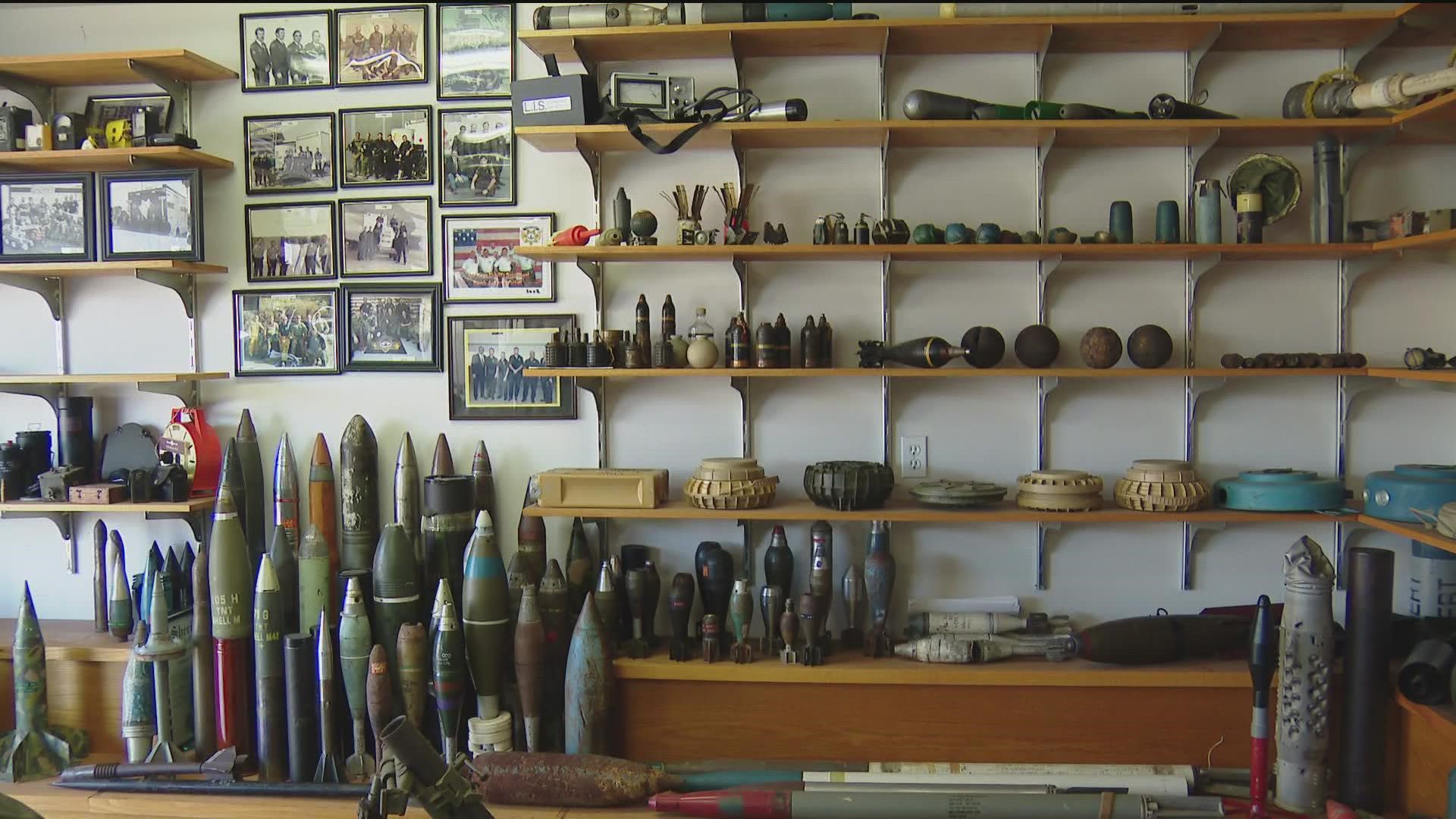 Inside Sheriff's bomb and arson unit | cbs8.com