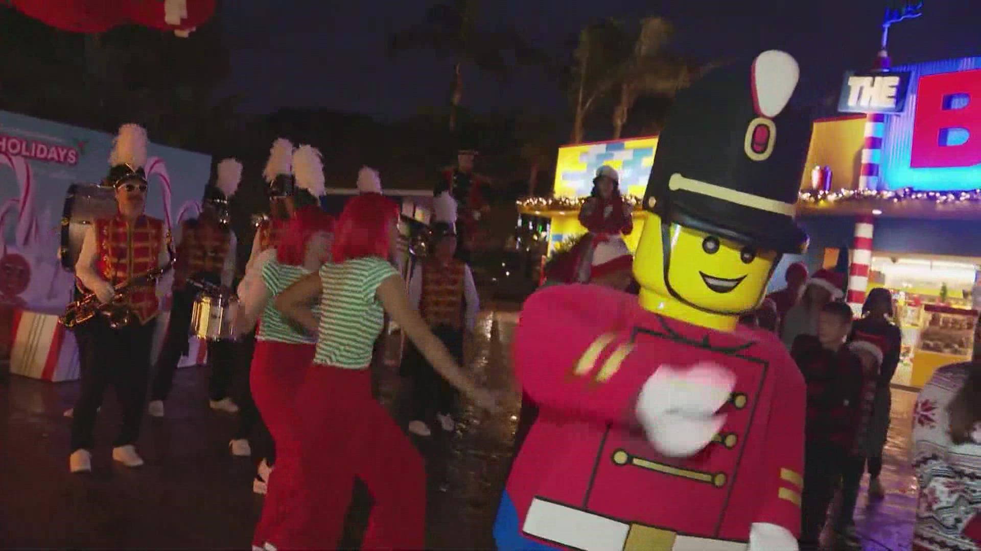 Christmas celebrations underway at Legoland California | cbs8.com