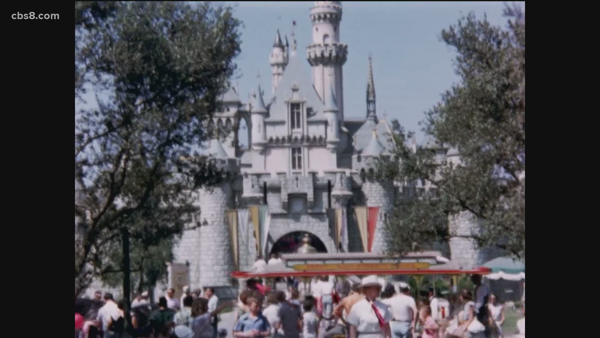 This News 8 archive footage of Disneyland's opening day on July 17, 1955 hasn't been seen in 66 years!