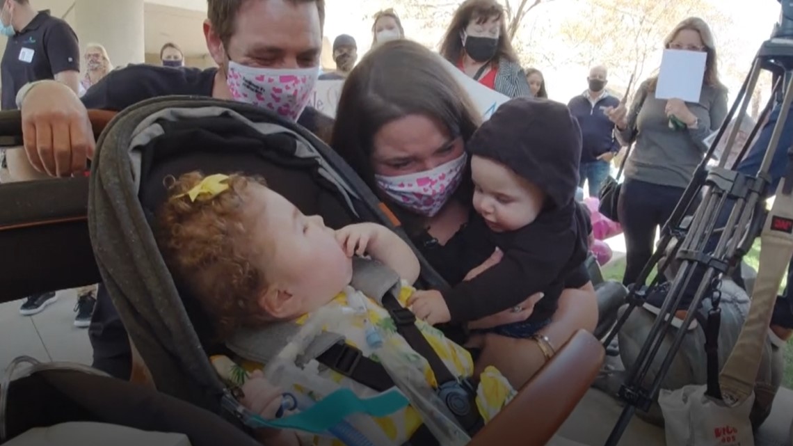 2-year-old released from Rady Children's Hospital after 848 days - Vimarsana News