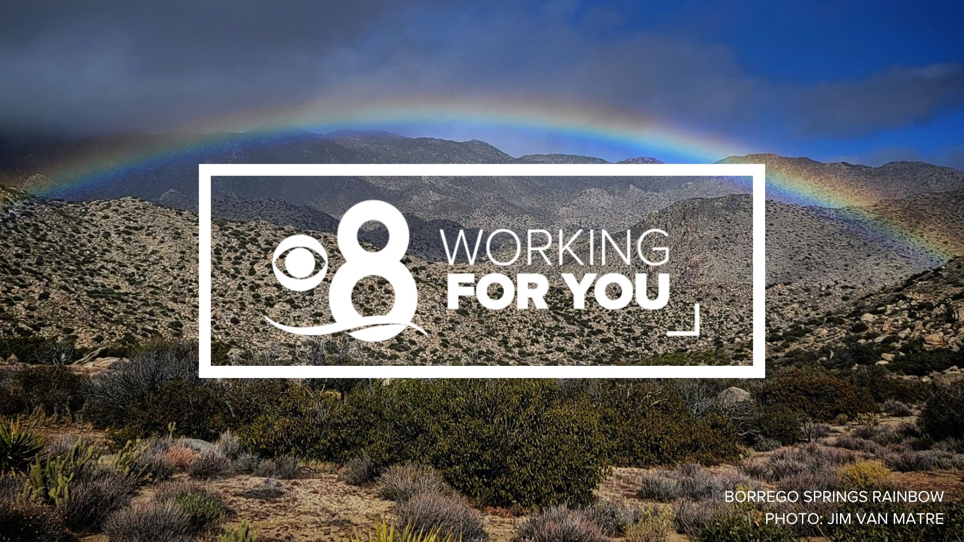 At CBS 8, we are always Working for You and our community. This is a station promise that we will go the extra mile to try and solve a problem our audience can’t.