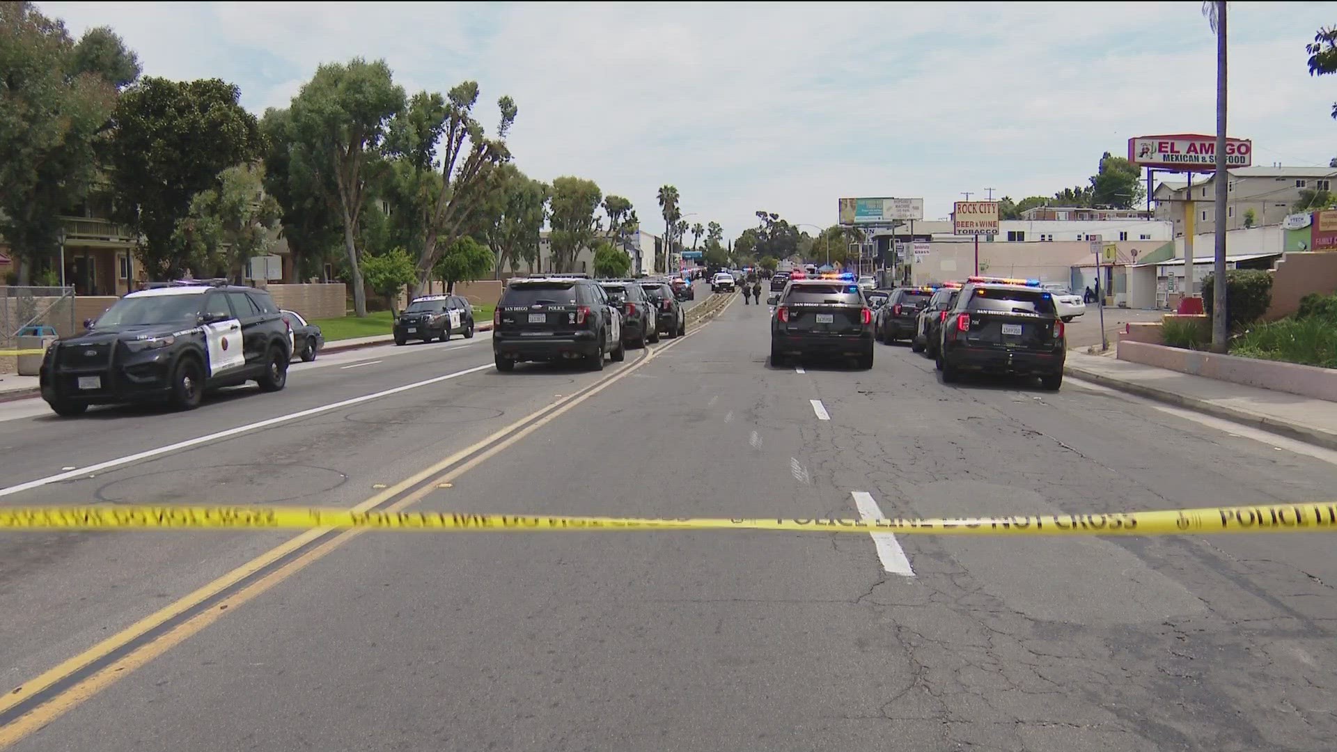 JC Blake Sartor, 30, was arrested by San Diego Police on Wednesday at around 12:30 p.m. on the 8700 block of Spectrum Center Blvd.