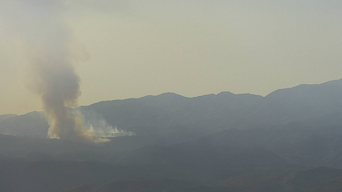 Fire at Camp Pendleton burns 1,115 acres before being put out