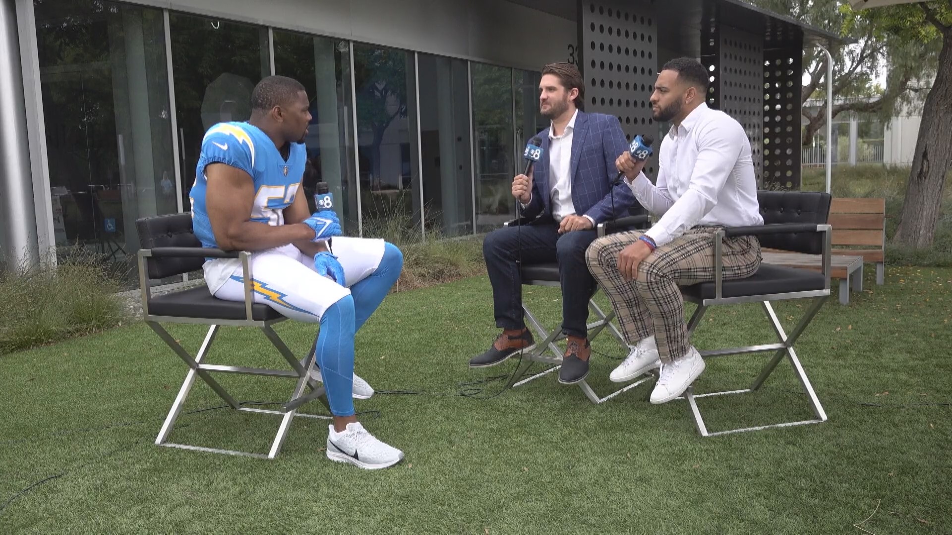 Marcus and Jake caught up with several Chargers players and discussed their expectations for the season and what it means to have a good roster on paper.