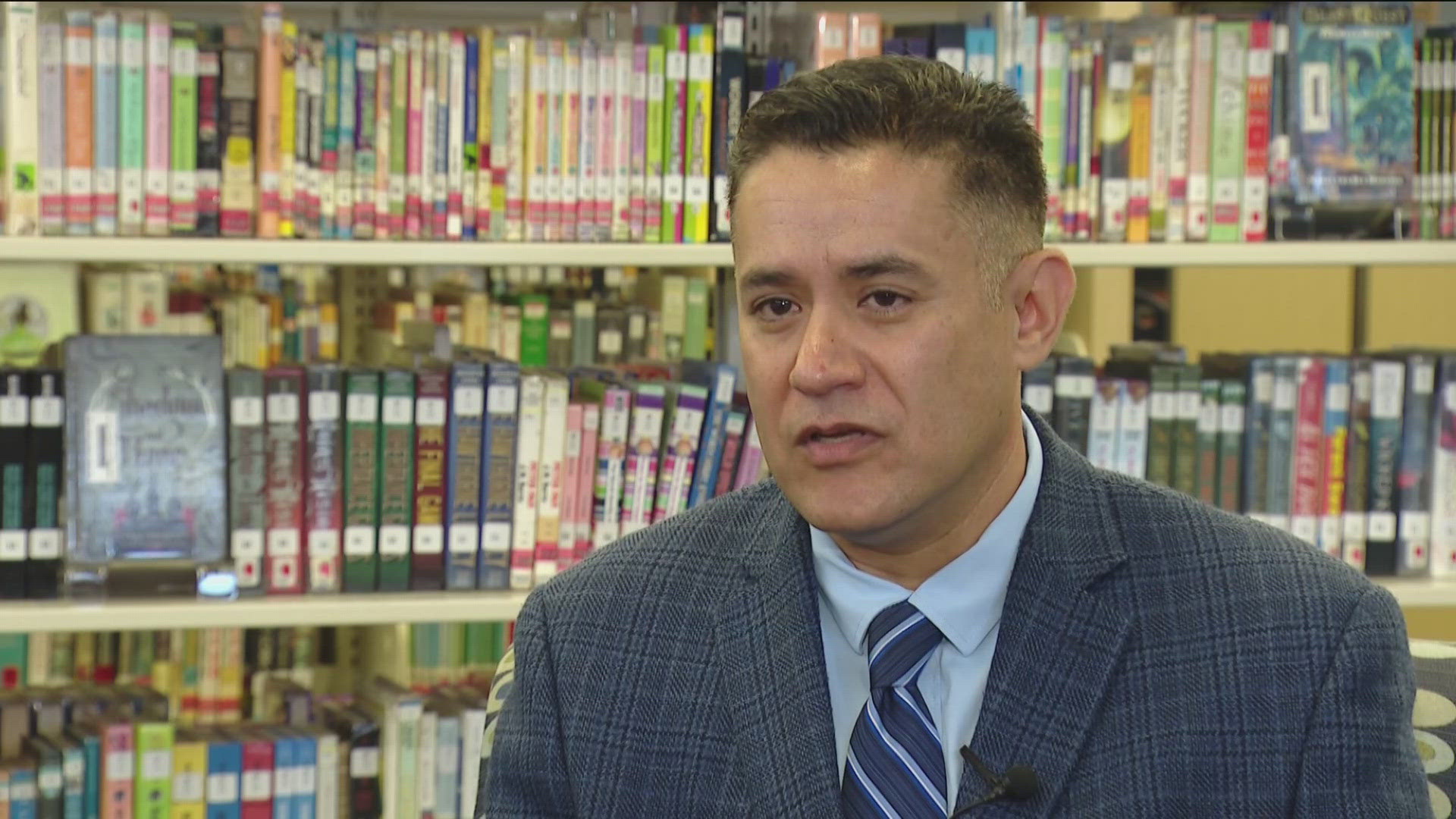 Dr. Moises Aguirre spoke to CBS 8 about cell phones in schools, gender-identity policies, chronic absenteeism and school funding.