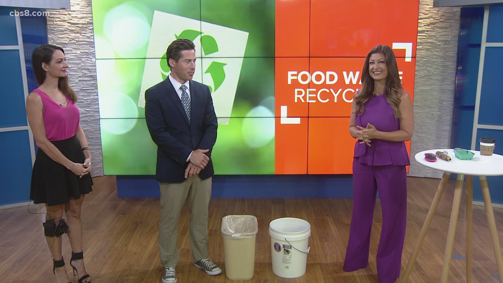 With the new law mandating compost beginning in 2022, Neda Iranpour puts Eric and Jenny to the test on what you can and can't compost.