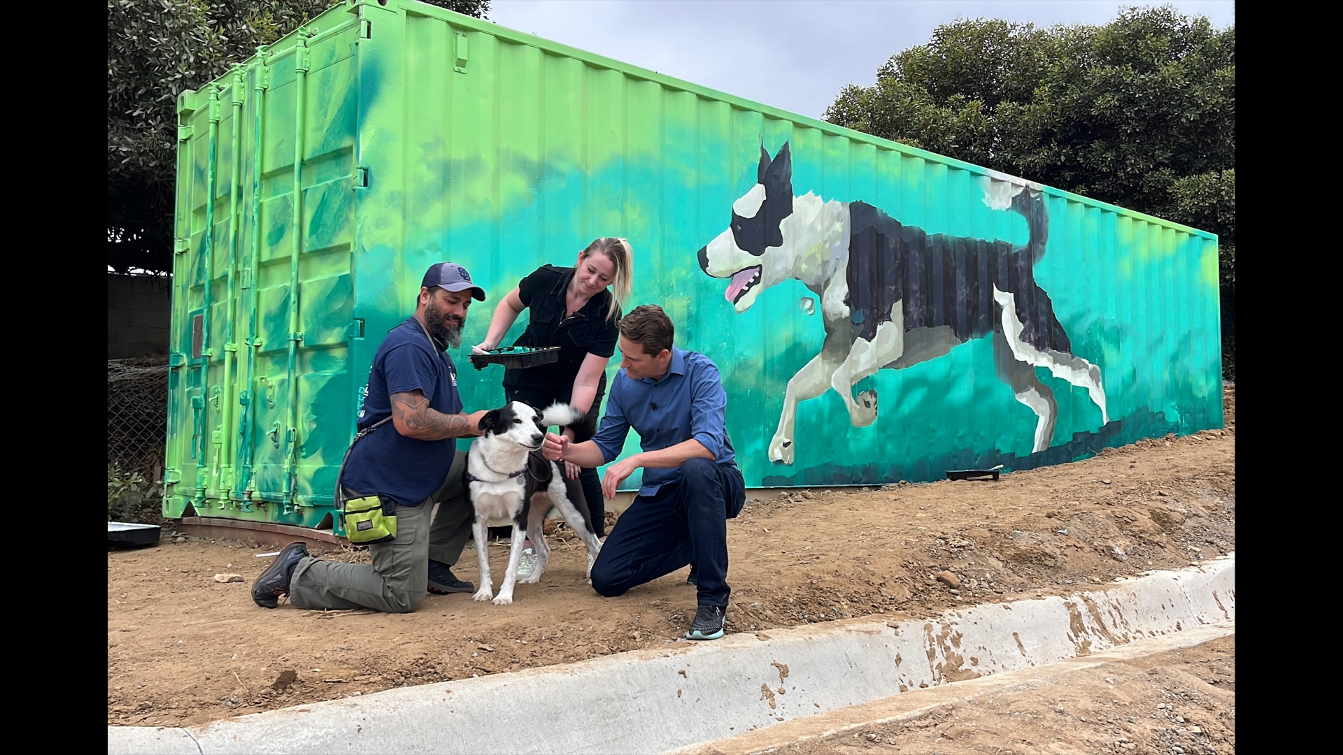 Rancho Coastal Humane Society pays tribute to longtime shelter dog 'Tipperary'.