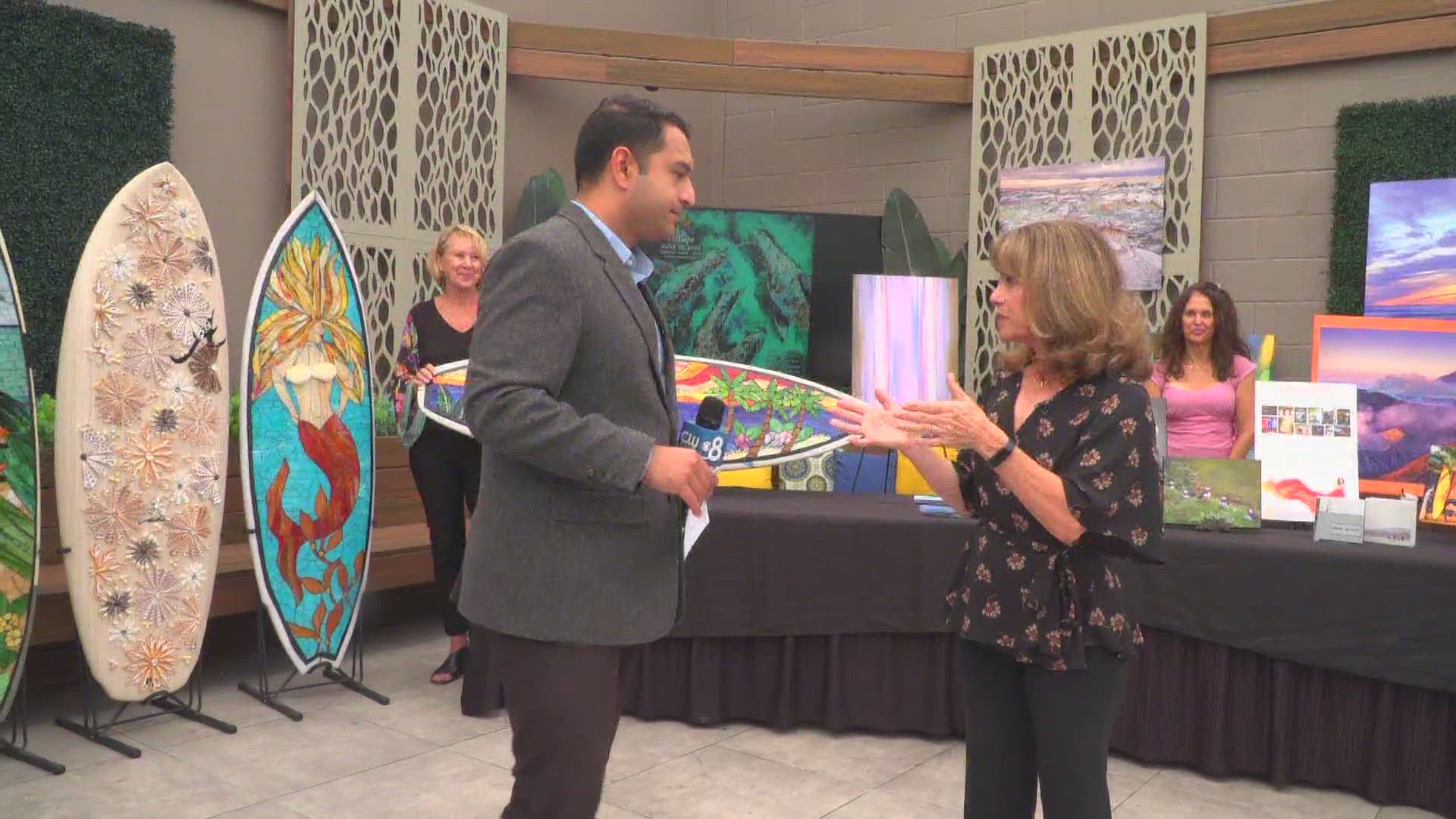 The art show will bring together more than 150 local and regional artists. The show will run from 10:00 a.m. to 6:00 p.m. at Carlsbad Village. 