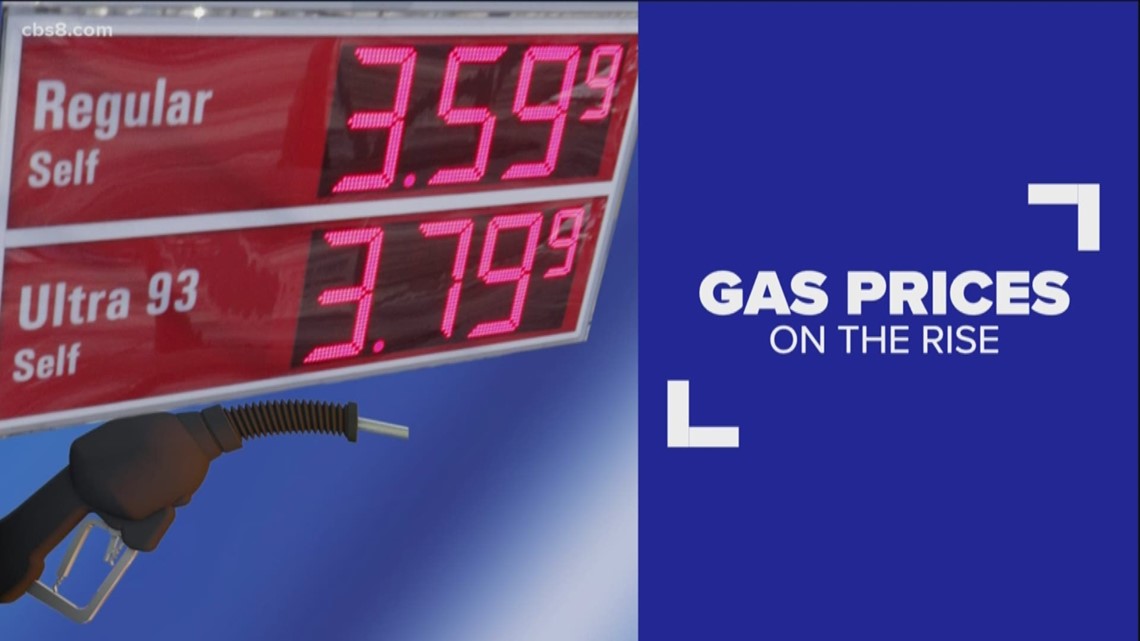 Gas prices across San Diego County at highest level in years  cbs8.com