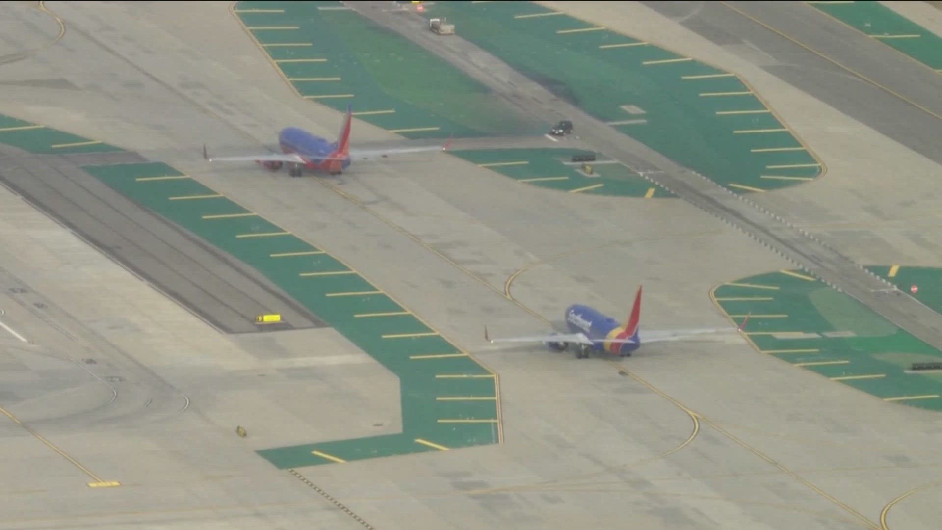 While Tuesday morning's ground stop was brief, it has caused about half of all Southwest flights to be delayed.