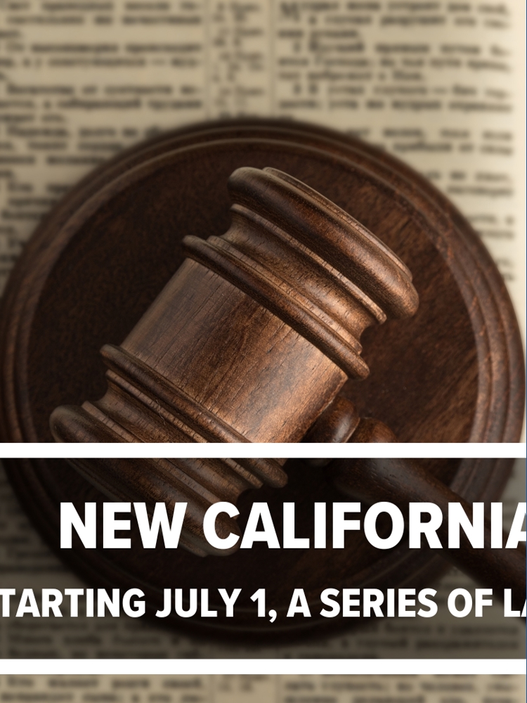 California new laws July 1 2025 | cbs8.com