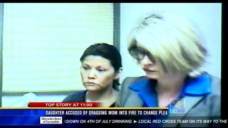 Daughter accused of dragging mom into fire pleads guilty to arson ...