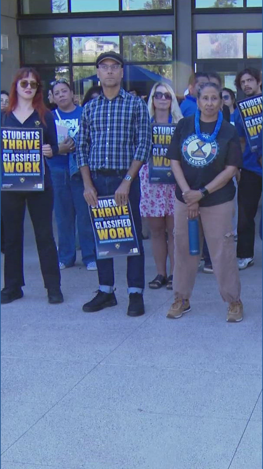 Protesters push back as hundreds of San Diego Unified School District ...