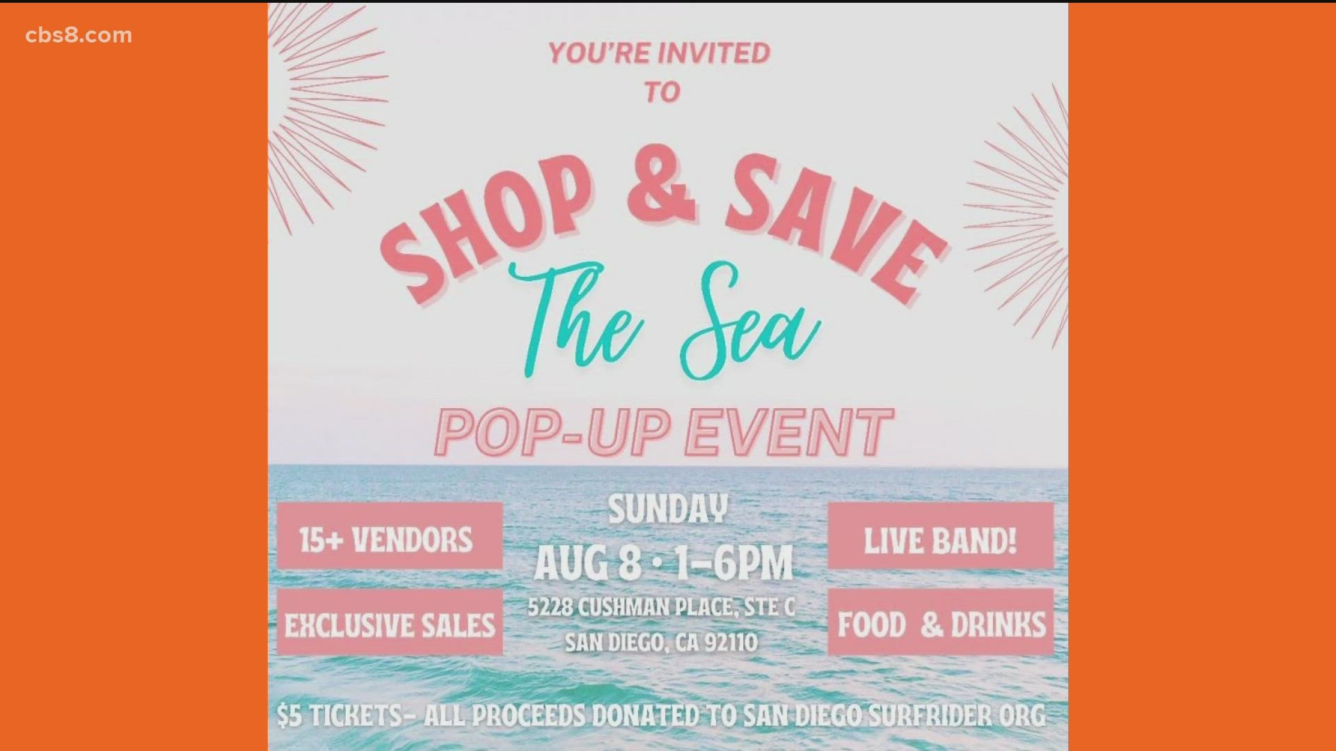 Their love for the beach inspired their business and now Madison & Mariah are putting on a pop-up event so you can shop and save the sea.