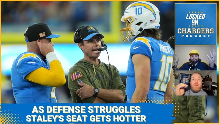 Los Angeles Chargers HC Brandon Staley on the hot seat with defense still struggling