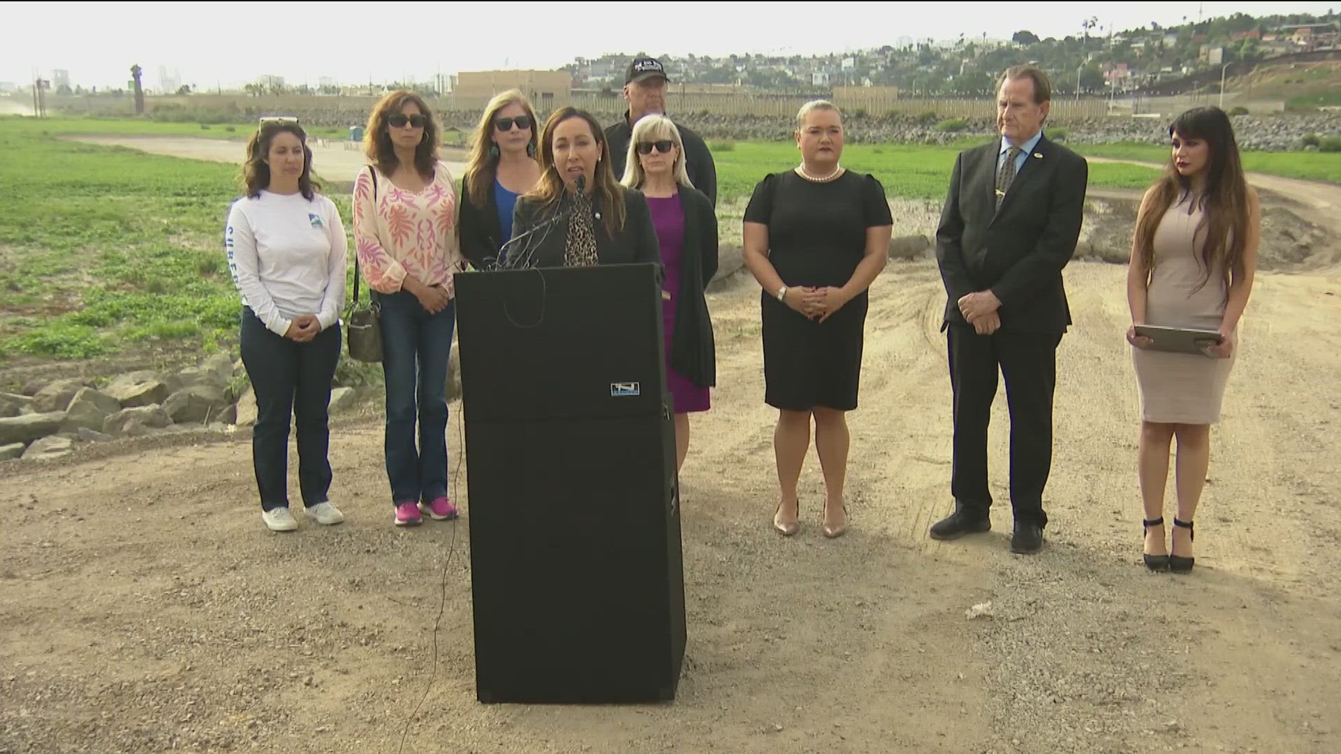 Local leaders joined together to call for a state of emergency over the continuing sewage problems.