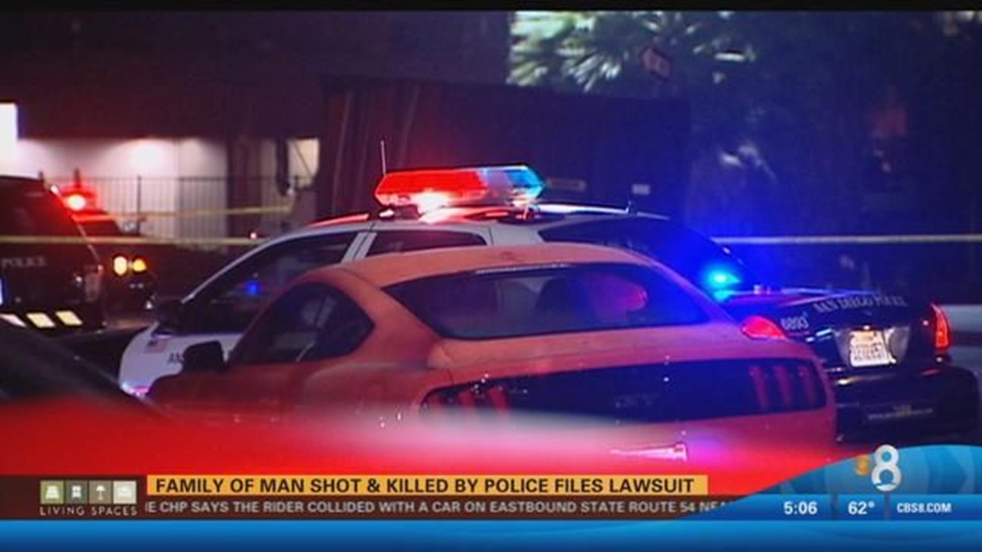 Family of man shot and killed by police files claim | cbs8.com