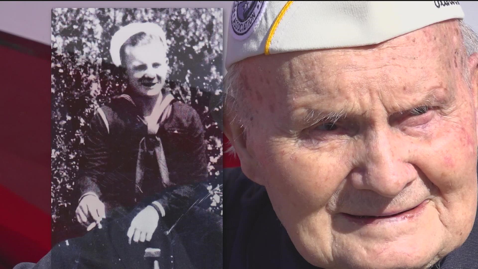 A Pearl Harbor survivor and a WWII veteran met in unexpected visit and made history.