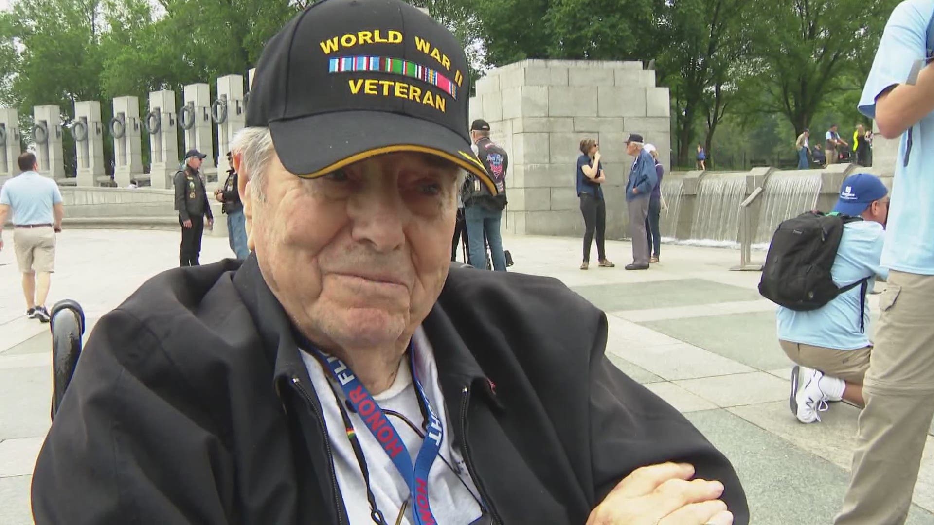 A WWII veteran on Honor Flight San Diego was laid to rest Thursday in Detroit, Michigan.