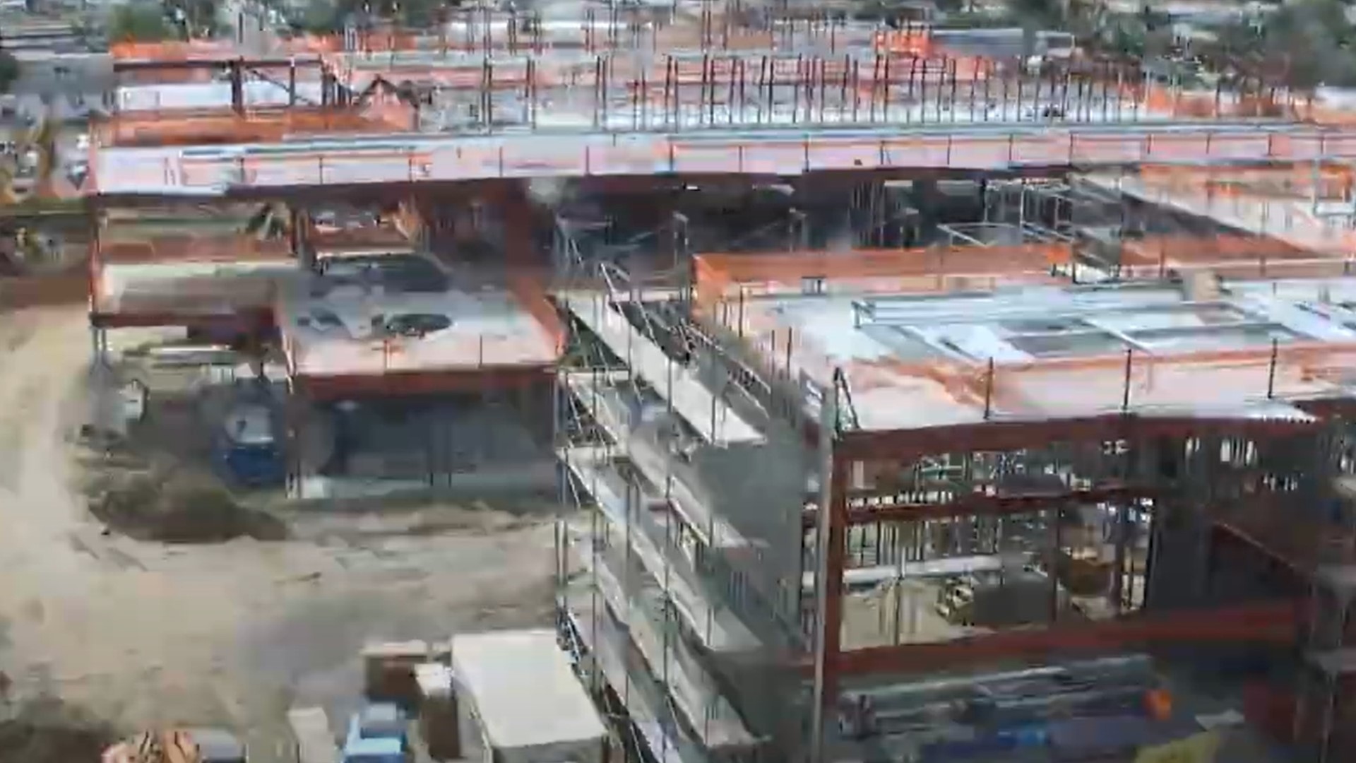 San Diego Unified School District provided a time-lapse video of the building process at Central Wilson.