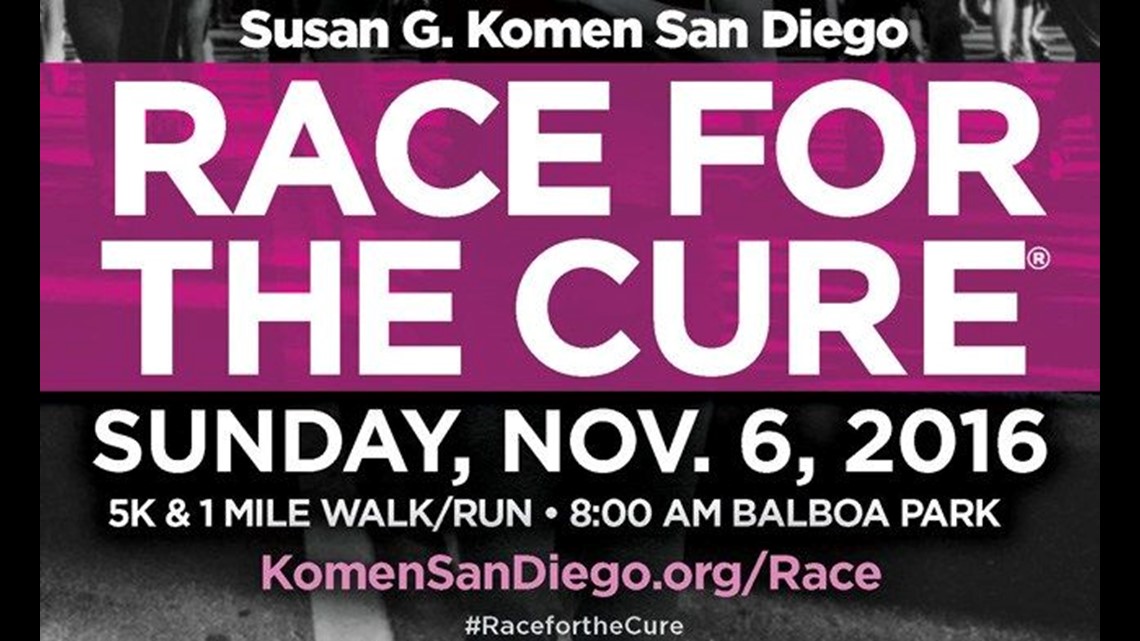Susan G. Komen San Diego Announces 2016 Race for the Cure® Honorary ...