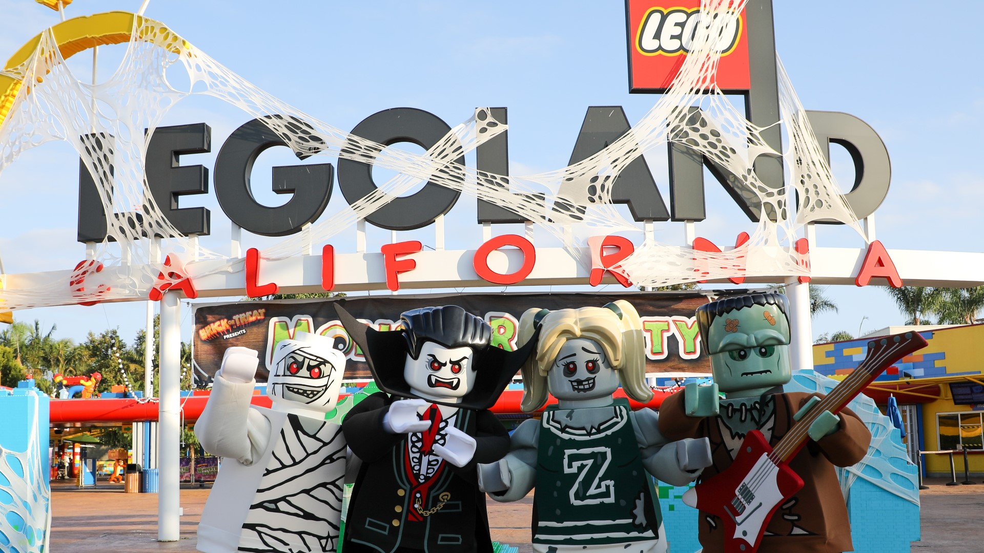 With the weather cooling down and fall right around the corner, Legoland is ready to celebrate Halloween.