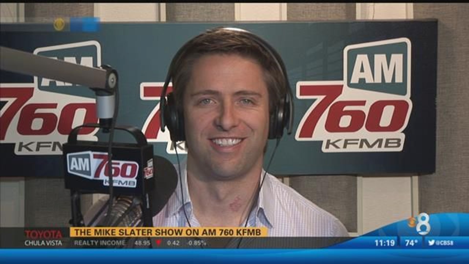 Mike Slater on CBS News 8 San Diego a GE Smart City