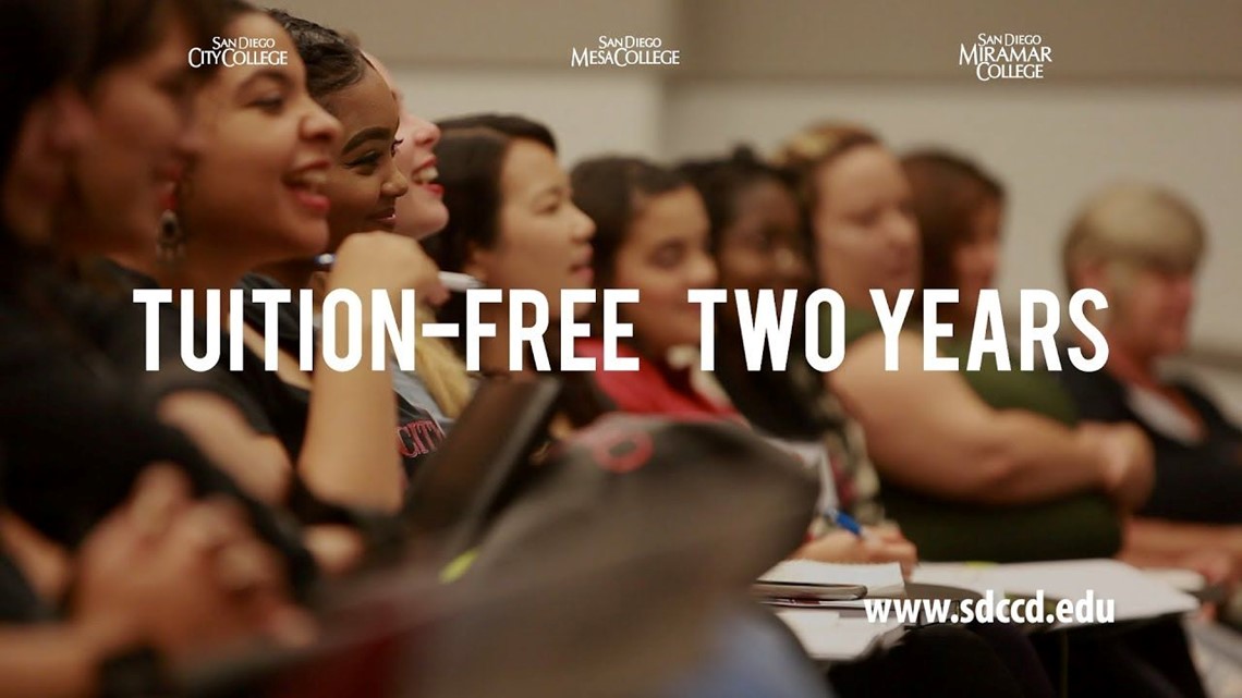 San Diego Promise: Free tuition program for community colleges ...