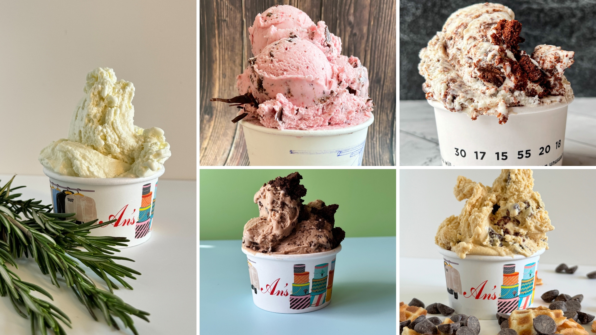 If you're looking for the finest gelato flavors in the country,  An’s Dry Cleaning with 3 locations has you covered this summer.