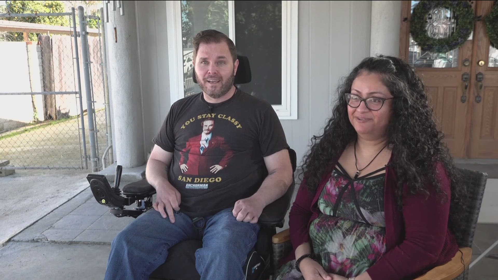 Helpful San Diego Honda Dealers surprise Army Veteran recovering from a brain stem stroke.