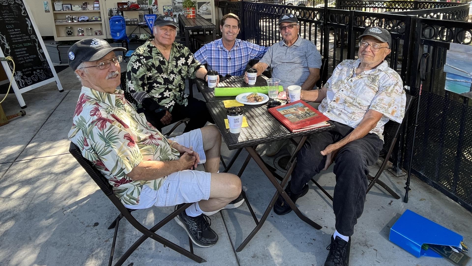 Friends meet at AmiciBar, preserving Little Italy's heritage in San Diego