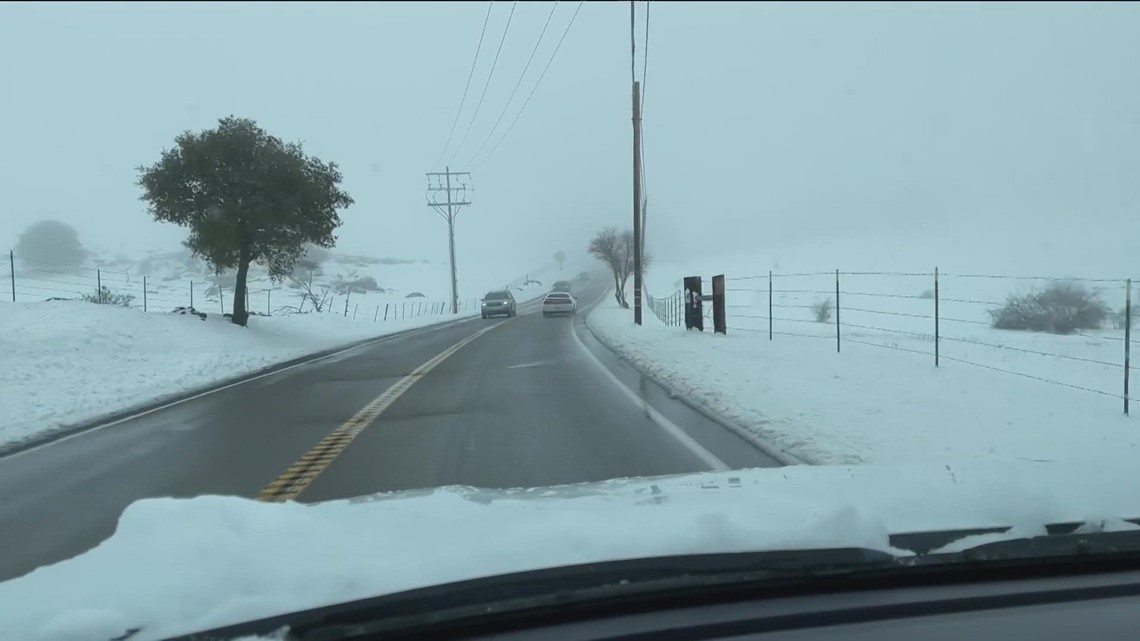 San Diego Storm Coverage: Rain, Wind, Snow, And Dangerous Roads | Cbs8.com