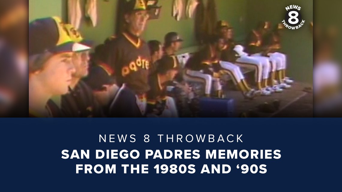 News 8 Throwback: San Diego Padres memories from the 1980s and '90s