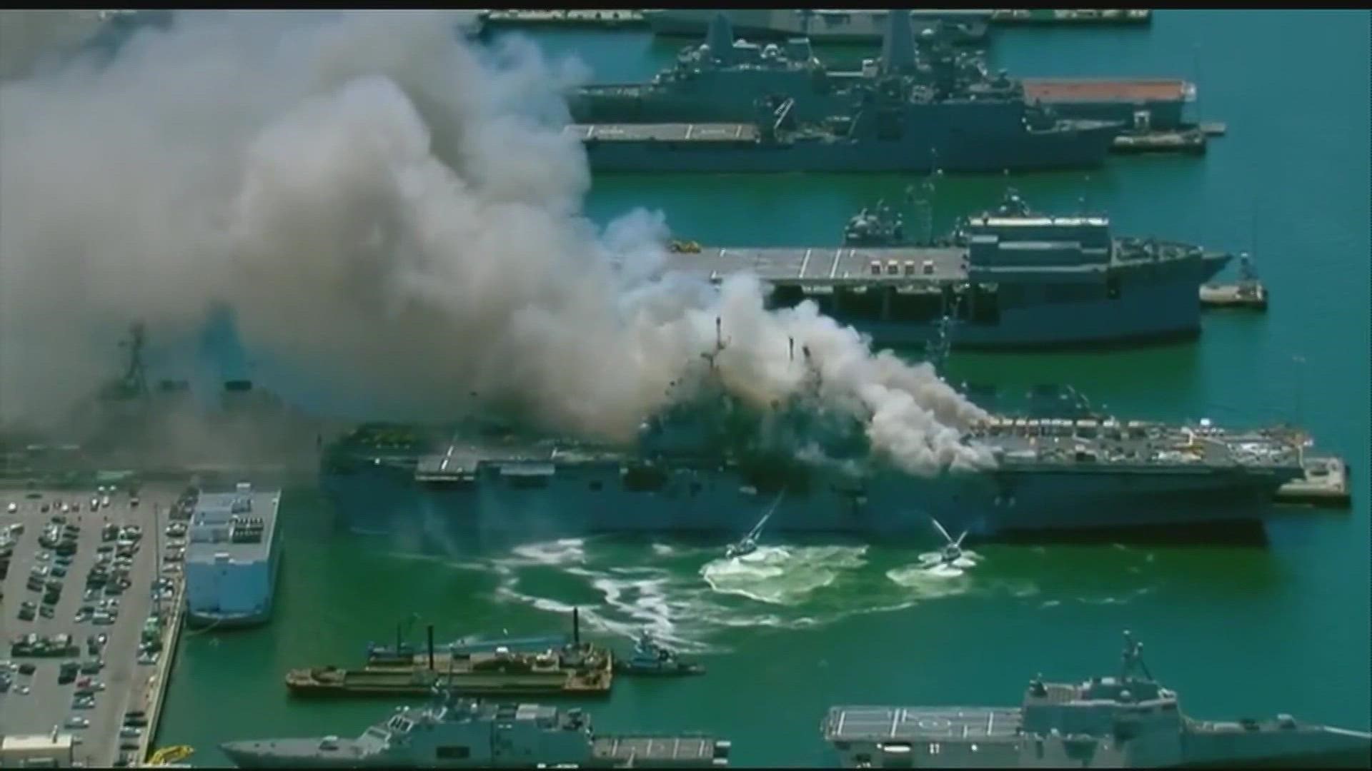 As Court Martial Nears Questions Surface Over The Fire On USS Bonhomme