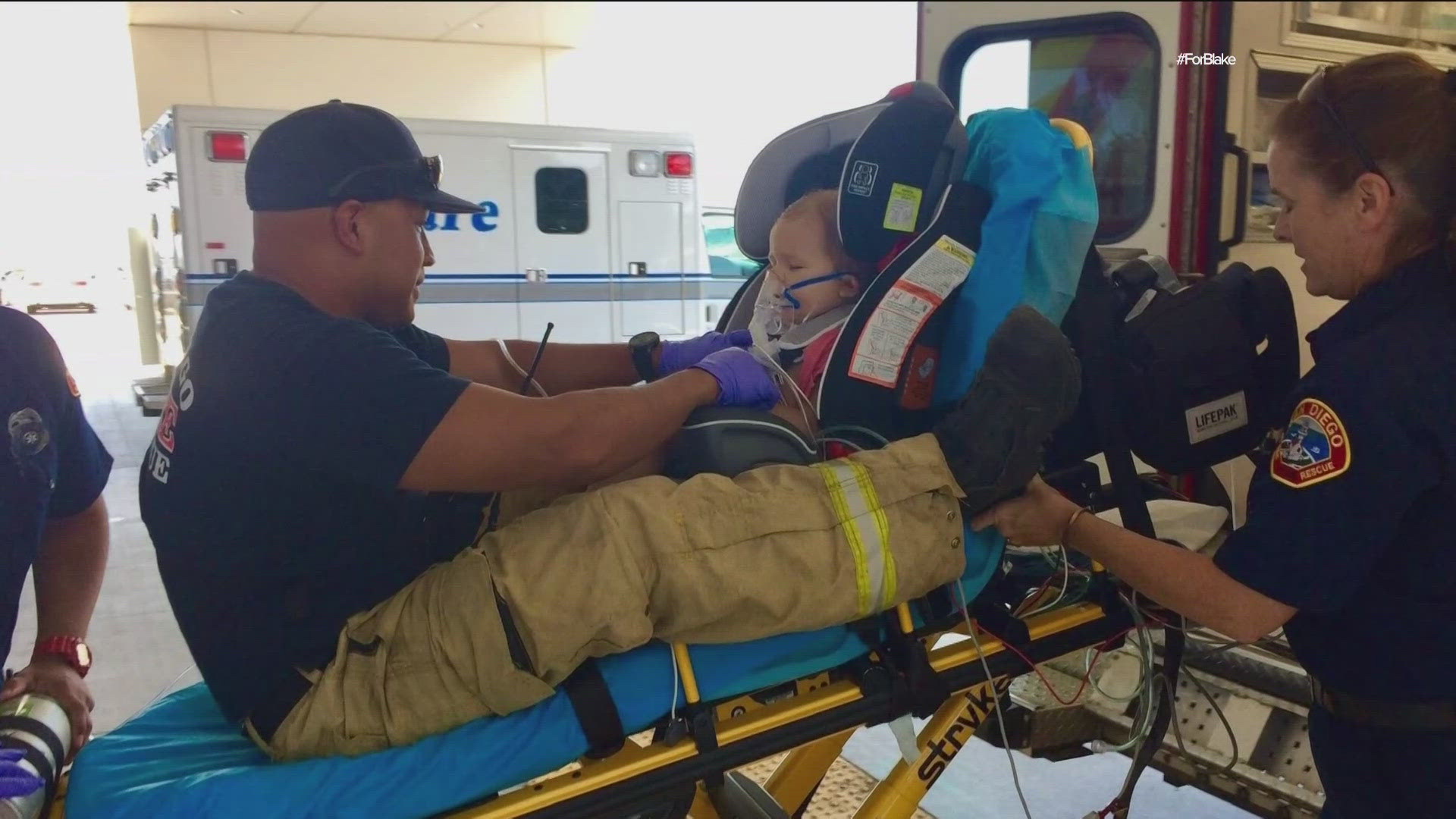 San Diego firefighter reunites with family of boy he saved 8 years ago