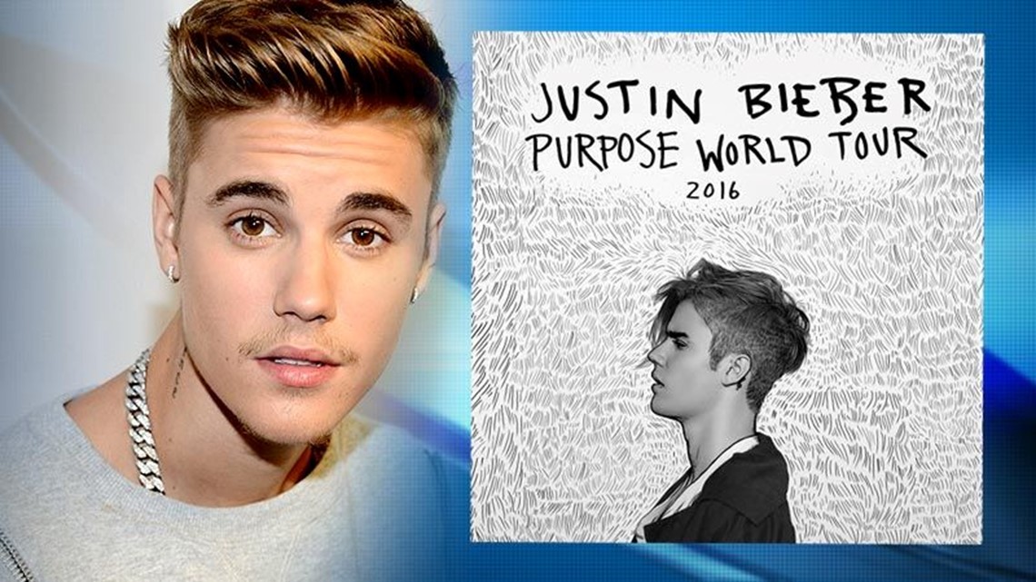 Justin Bieber announces 58-city 'Purpose World Tour'