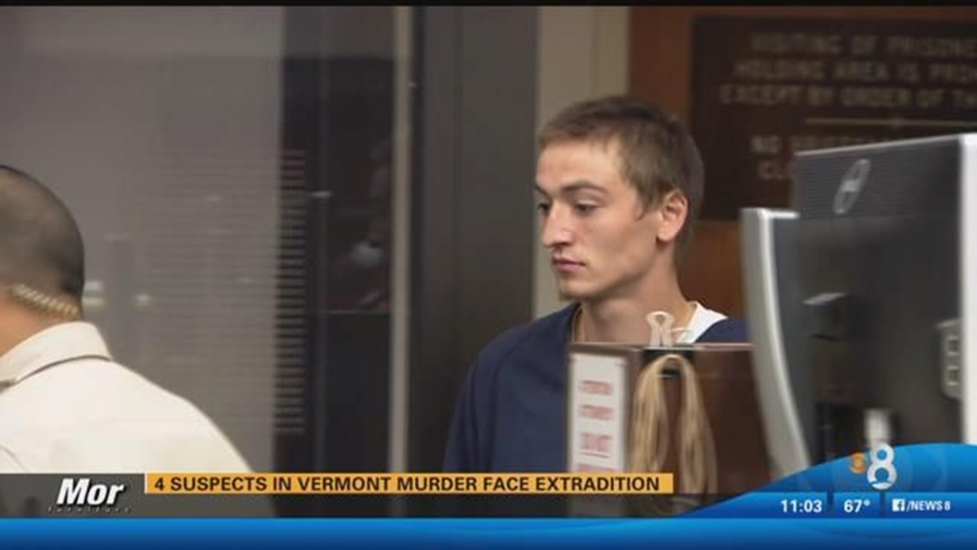Four suspects in Vermont murder face extradition