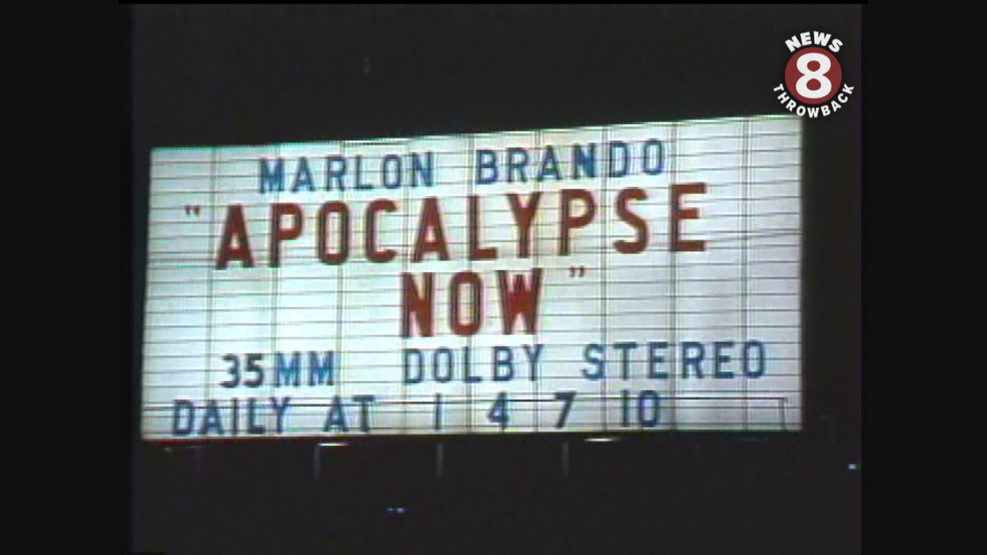 Remember when going to the movies was a production in itself? Blockbuster films like Apocalypse Now attracted thousands of people willing to wait in long lines.