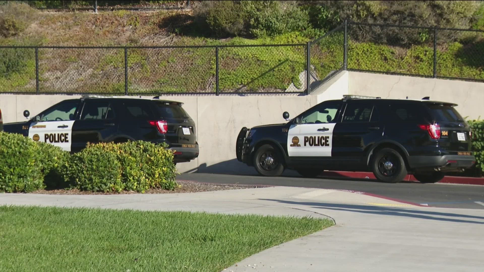 The Chula Vista Police Department was investigating a potential hate crime at an elementary school Monday.