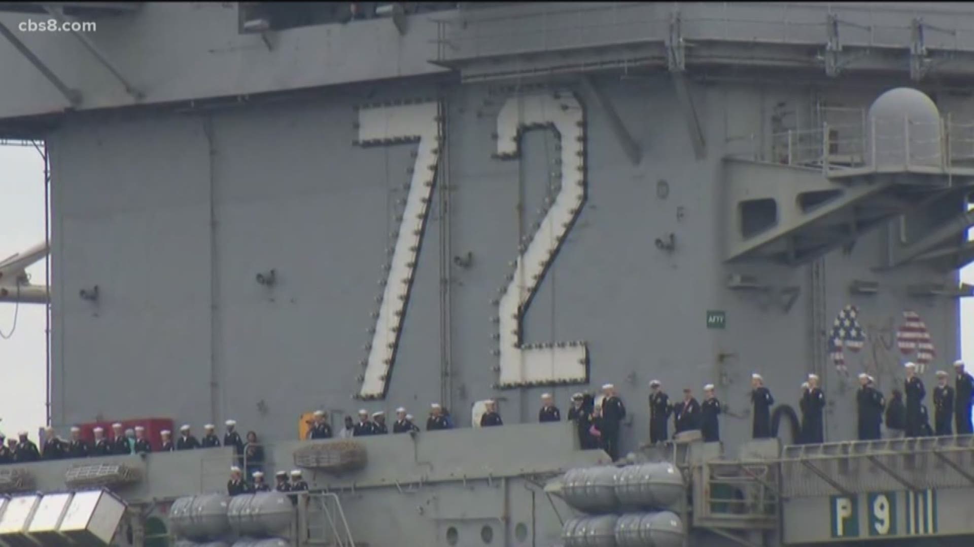 The 294-day deployment is the longest carrier deployment in the post-Cold War era.
