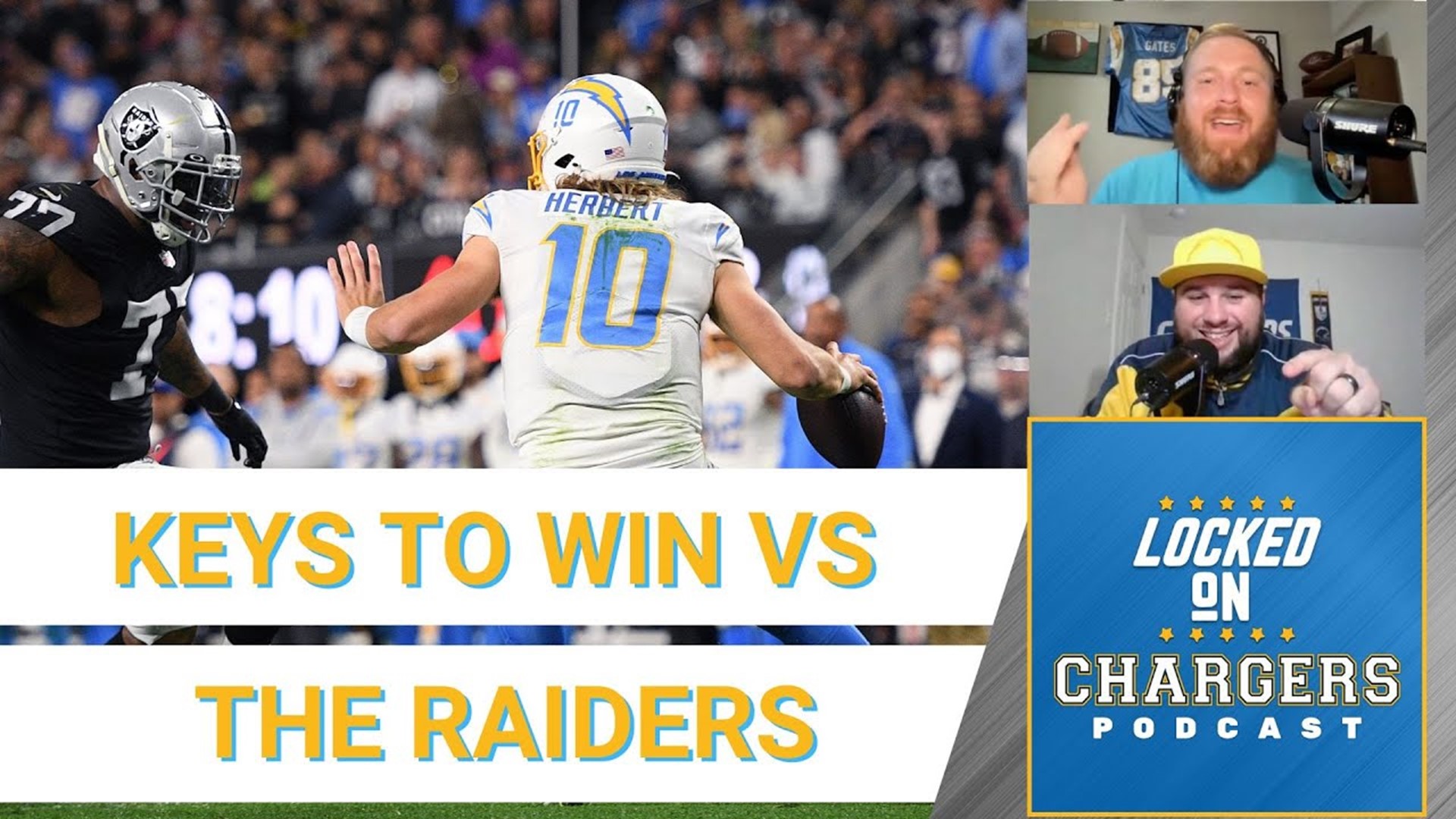 Chargers vs. Raiders score, takeaways: Justin Herbert, Los Angeles sink Las  Vegas in Week 1 AFC West showdown 