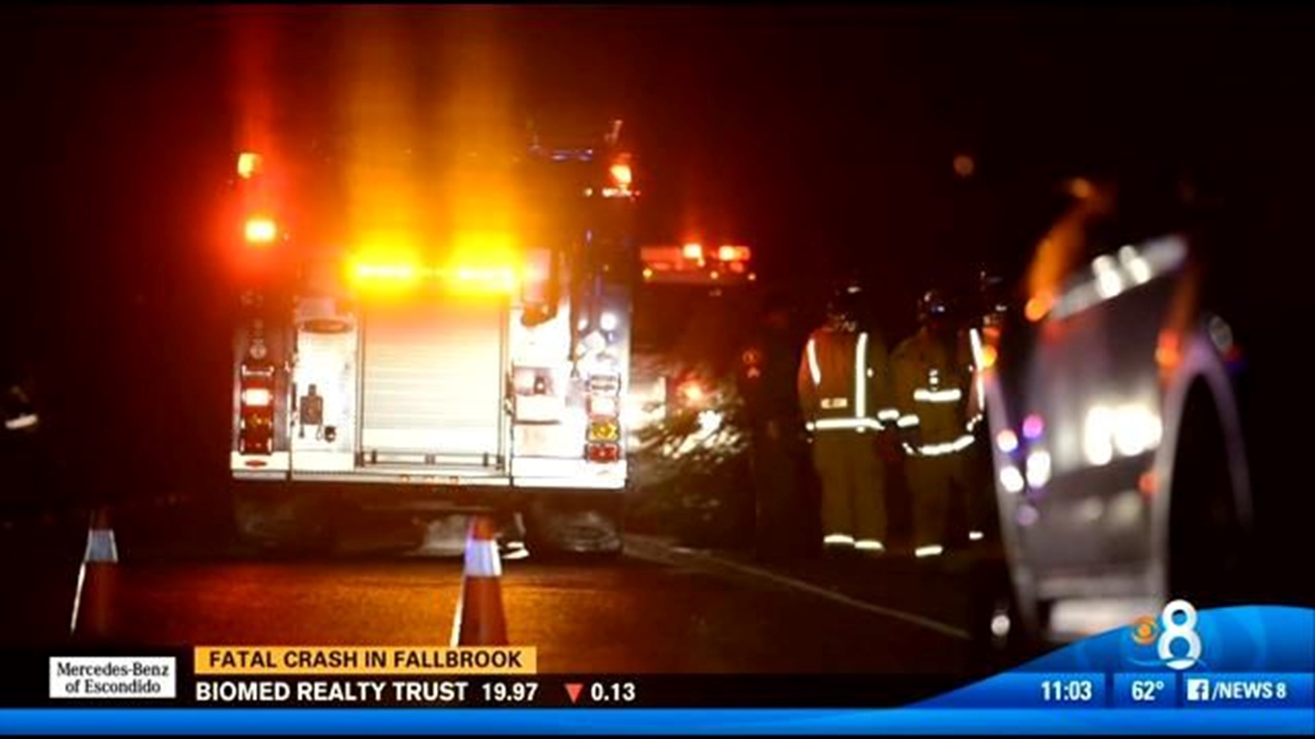 Man killed in crash near Camp Pendleton