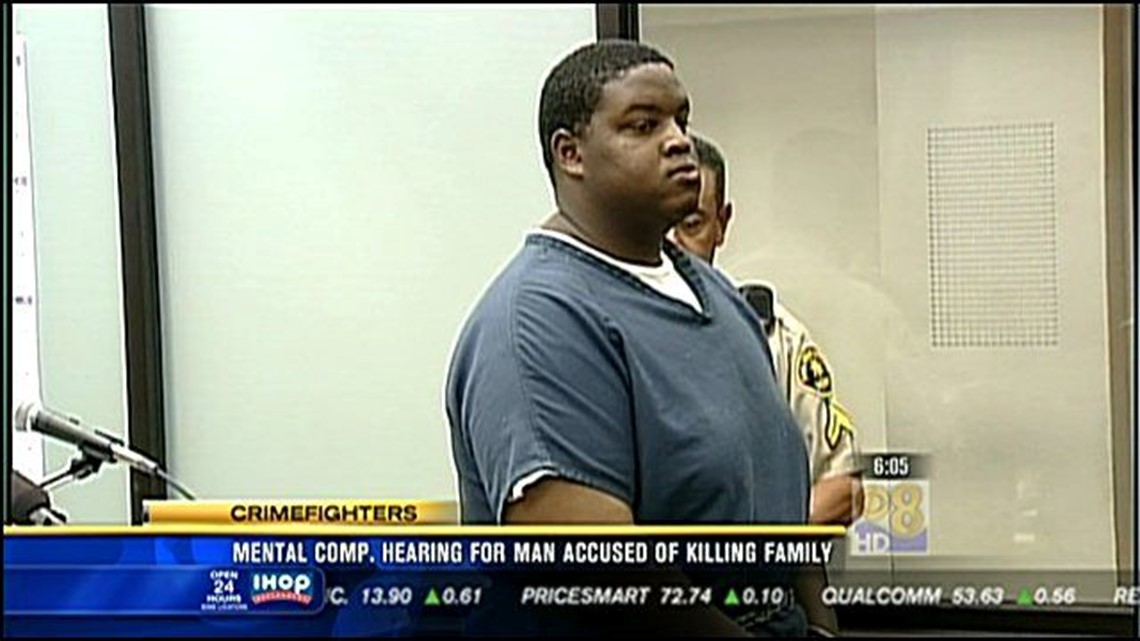 Mental competency hearing for man accused of killing family | cbs8.com